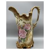 Vintage Nippon Handpainted Pitcher