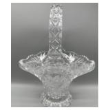 Vintage Hofbauer Byrdes Crystal Basket