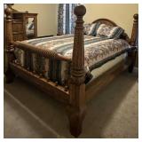 Paul Bunion Queen Wood Framed Bed Paul Bunion Queen Wood Framed Bed
