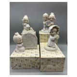 (4) Precious Moments w/Boxes (4) Precious Moments w/Boxes