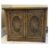 Rattan/Wicker Cabinet