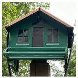 Green Bird Feeder Green Bird Feeder