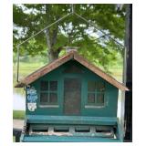 Green Bird Feeder Green Bird Feeder