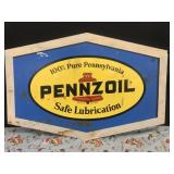 Pennzoil Advertisement Sign Pennzoil Advertisement Sign