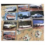 Vintage Car Postcards