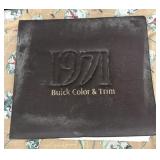 1971 Buick Color & Trim Book 1971 Buick Color & Trim Book