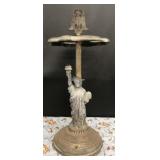 Cast Metal Statue Of Liberty Smoking Stand