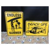 2 Seaweed Surf Co. Signs