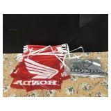 Vintage Honda Motorcycle Banner & Bag Vintage Honda Motorcycle Banner & Bag