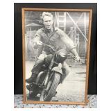 Steve McQueen "The Great Escape" Framed Picture