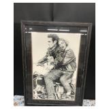 James Dean & Marilyn Monroe Framed Picture James Dean & Marilyn Monroe Framed Picture