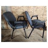2 Shop Chairs and 2 Shop Stools 2 Shop Chairs and 2 Shop Stools