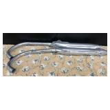 Vintage Honda Motorcycle Muffler Set Vintage Honda Motorcycle Muffler Set