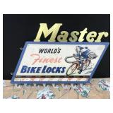 Master Worlds Finest Bike Locks Sign Master Worlds Finest Bike Locks Sign