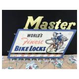 Master Worlds Finest Bike Locks Sign