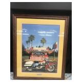 Mid 1980's James Gucwa Bill & Wanda's Framed Print Mid 1980's James Gucwa Bill & Wanda's Framed Print