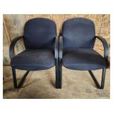 2 Matching Office Chairs 2 Matching Office Chairs