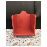 Red Kid Wooden Seat Red Kid Wooden Seat