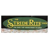 The Stride Rite Shoe Wooden Sign The Stride Rite Shoe Wooden Sign