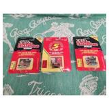 3 Vintage Die Cast Replica Nascar Stock Cars