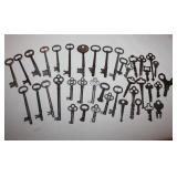 Large Collection of Skeleton Keys