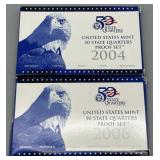 (2) U.S. Mint 50 State Quarters Proof Sets w/COAï¿½s