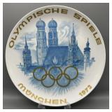 1972 Rosenthal Olympische Spiels Munchen Plate