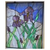 Stained Glass Iris Hanging - TN State Flower