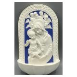 Holy Water Madonna & Child Font by Roman Inc