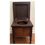 Antique Wood Potty Chair