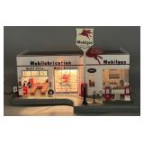 Danbury Mint Mobil Gas Station