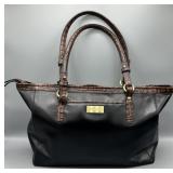 VTG Brahmin Leather Tote Bag