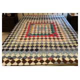 Vintage Quilt - Hand-Stitched