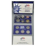 2005 United States Mint Proof Set w/COA