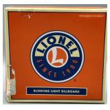 Lionel "I Love Toy Trains" Blinking Billboard