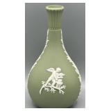 Wedgwood Sage Jasperware Bud Vase