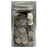 Mason Jar of Quarters
