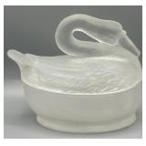 Vintage Swan On A Nest