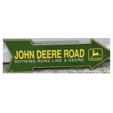 John Deere Road Metal Sign