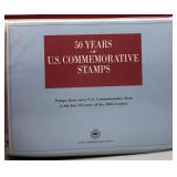 50 Year Commerative Stamps - 2 Binders