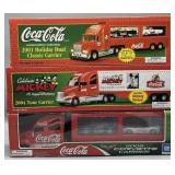 Limited Ed. Coca-Cola Collectible Car Carriers