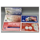 2001-2004 US Mint Uncirculated Coin Sets