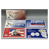 2001-2004 US Mint Uncirculated Coin Sets