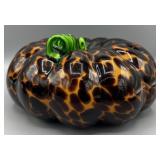 Art Glass Pumpkin
