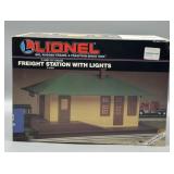 O and O27 Freight Station w/Lights 6-12812