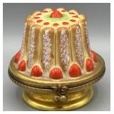 Limoges Peint Ala Mein Ladyfinger Strawberry Cake