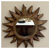 VTG 90s Celestial Golden Wall Mirror