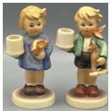 TMK 6 Hummel 116 & 117 Candlestick Holders