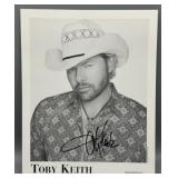 2007 Toby Keith Autographed Picture