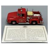 1953 Ford F-100 Fire Truck Diecast with COA